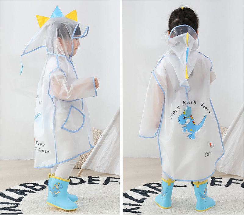 Cute Dinosaur Design Raincoat