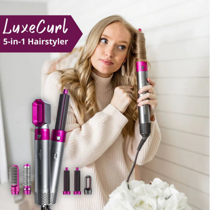 Luxecurl™ | Vielseitiger 5-in-1 Haarstyler für Perfekte Styles