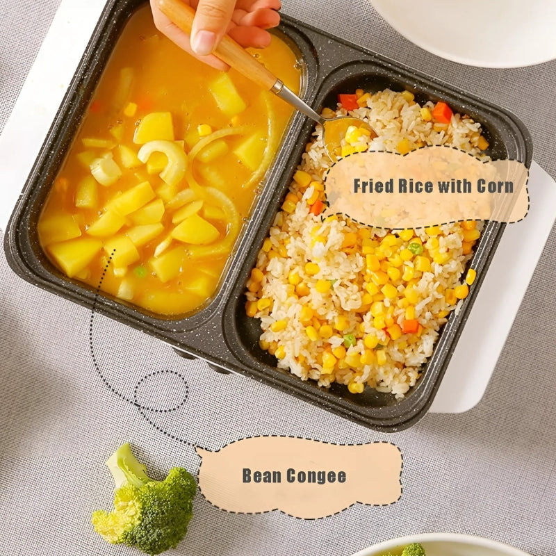 HotPot™ 2 in 1 Elektrischer Mini-Grill mit Antihaftbeschichtung