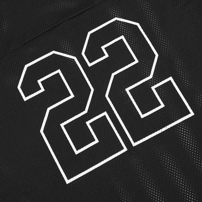 Fashion Numbers Printed Loose T-shirt Male