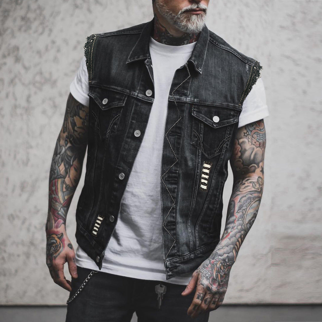 Denim Jacket Sleeveless