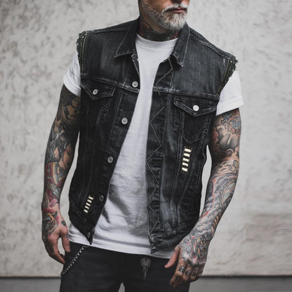 Denim Jacket Sleeveless