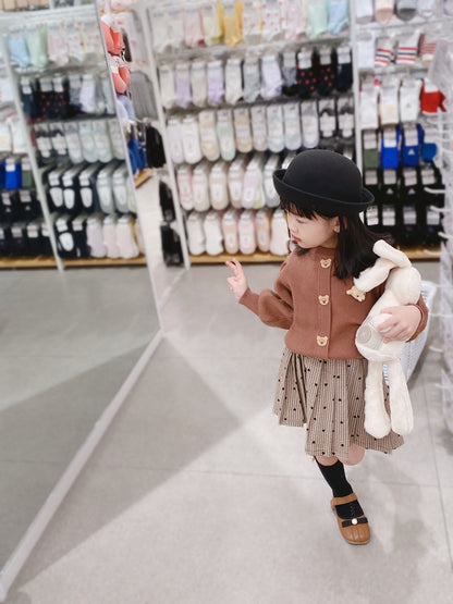 Children's Western Style Two-piece Skirt Kid Autumn