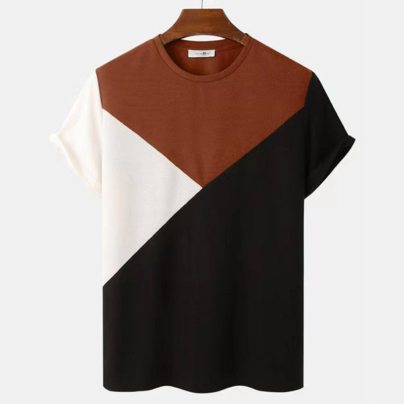 3D Gedrucktes Retro T-Shirt für Herren – Vintage Stil Kurzarm-Shirt