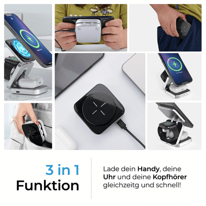 3-in-1 Ladestation