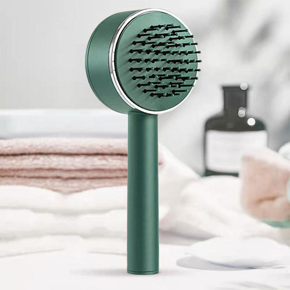 Zauberhafte Magic-Air Haarbürste | Selbstreinigende Massagebürste für strahlend gesundes Haar